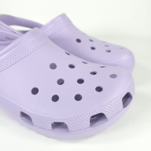 NWT CROCS Classic Clogs Lavender UNISEX 10001-530 Size Men’s 10   Women’s‎ 12 - Picture 9 of 16